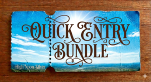High Noon Silver Quick Entry Bundle (4 items) $105 value