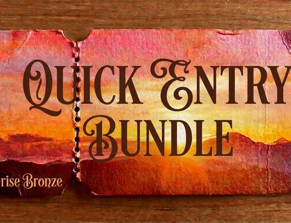 Sun Rise Bronze Quick Entry Bundle (3 items) $65 value